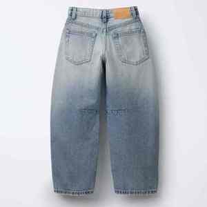 MEESAM LEATHER HOSIERY Jeans de mezclilla unisex 100% algodón de secado rápido, cintura alta, peso pesado, estilo vintage, corte regular, rectos, con relieve - Product Image 1
