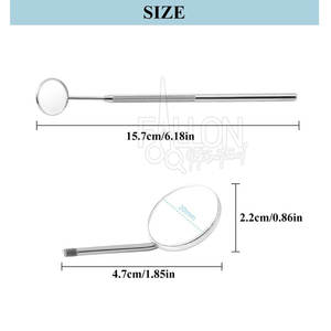 Nouvel Arrivage Miroir Dentaire en Acier Inoxydable, Instrument Dentaire à Prix Abordable, Vente Chaude - Product Image 2
