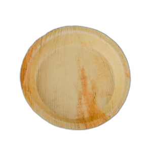 Platos Redondos de Hoja de Areca de 8 Pulgadas, Compostables, Vajilla para Fiestas, Precio de Fábrica - Product Image 3