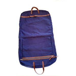 กระเป๋าใส่เสื้อผ้าแบบพับได้ คุณภาพสูง ผลิตจากผ้าแคนวาสคอตตอนอย่างดี กันน้ำ เหมาะสำหรับเดินทางและธุรกิจ สำหรับผู้ชาย OEM LCGB-0011 - Product Image 5