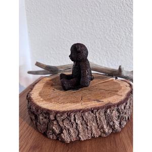 Hand Casted Bronze <b>Teddy</b> <b>Bear</b> Sculpture Vintage <b>Teddy</b> <b>Ornament</b> for Decoration Home Garden Accessories Metal Crafts - Product Image 4