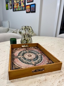 Plateau en bois imprimé de haute précision pour marchés décoratifs internationaux – Vente en gros de plateaux et boîtes fiables - Product Image 4