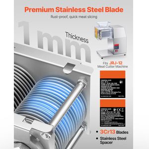 Lama per Macchina Taglia Carne Commerciale 5mm in Acciaio Inox SJY DQ90 Set Completo per Macchine Taglia Carne - Product Image 2