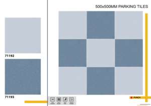 Baldosas de Estacionamiento para Aplicaciones Industriales de 50x50 cm, Diseñadas para Espacios Utilitarios que Requieren Durabilidad, Practicidad y Resistencia a la Intemperie en Exteriores - Product Image 3