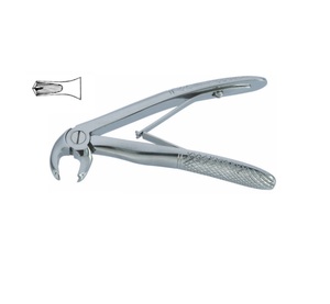 Pinzas de Extracción Dental Pediátricas de Acero Inoxidable, Pinzas de Extracción de Molares Inferiores Pedodónticas - Product Image 3