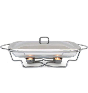 Bandeja de Buffet Funcional de Acero Inoxidable, Duradera, Confiable, Elegante, Equipo de Calidad Profesional - Product Image 5