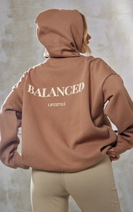 Sweat à capuche en polaire d'hiver de haute qualité 100% coton, taille plus, pour femmes, logo personnalisé brodé, style streetwear décontracté - Product Image 2
