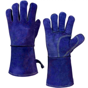 Gants de sécurité en cuir de vachette renforcé de qualité supérieure, certifiés EN420/EN388/ANSI, résistants à la chaleur pour la lutte contre les incendies industriels - Product Image 5