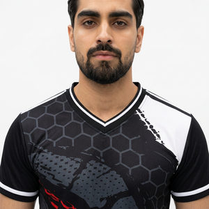 Conjunto de Camiseta de Fútbol Unisex Número 29, Cuello Redondo, Manga Corta, Absorbe la Humedad, Ajuste Atlético, 100% Poliéster, Nombre y Números del Equipo Personalizables - Product Image 4