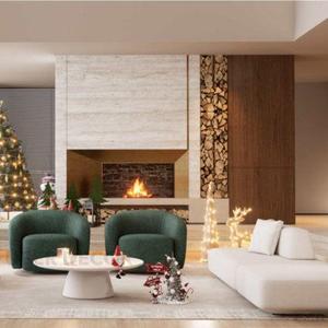 Velora Boucle Upholstered Accent <b>Chair</b> 360 Revolving <b>Swivel</b> with Low Back and Round Base for <b>Living</b> <b>Room</b> - Product Image 3