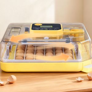 ตู้ฟักไข่ 48 ฟอง พร้อมไฟ LED ตรวจสอบไข่ ควบคุมความชื้นอัตโนมัติ ระบบพลิกไข่อัตโนมัติ มุมมอง 360 องศา จอแสดงผลชัดเจน ควบคุมอุณหภูมิได้ - Product Image 6