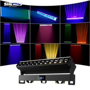 ไฟหัวเคลื่อนที่ SHEHDS 12*40W Zoom Beam RGBW DMX512 RDM สำหรับเวที แสงสี LED สำหรับงานดีเจ คอนเสิร์ต และโรงละคร - Product Image 6