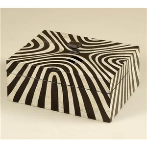 Boîte en résine multi-usages, boîte décorative pour organiser les bijoux |   Boîte décorative en os incrusté de haute qualité pour la décoration de la maison - Product Image 3