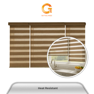 Persianas Zebra Monobrown ZB91141 168x183cm, las Más Vendidas en Malasia, para Hogar y Oficina, B2B, OEM, el Mejor Proveedor, Soluciones de Sombreado de Alta Calidad - Product Image 6