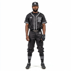 Tenues de baseball imprimées numériquement, ensemble de vêtements d'équipe personnalisés, uniformes de baseball d'élite, vêtements d'équipe professionnels sublimés sur mesure - Product Image 2