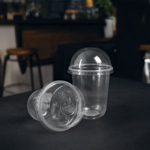 Gobelets en plastique PP à paroi simple, écologiques, jetables, personnalisables en gros, 95 mm, pour thé au lait à bulles Boba, desserts et jus - Product Image 5