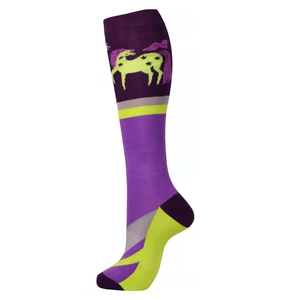 Calcetines Ecuestres de Algodón con Diseño Personalizado y Logotipo, de Alta Calidad, para Hombre y Mujer, Novedad 2026 - Product Image 2