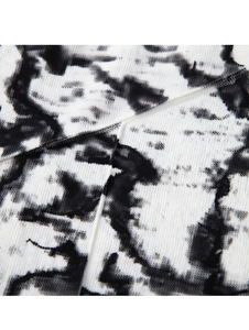 T-shirt ample pour homme effet marbre noir premium, broderie personnalisée, design sur mesure, style hip-hop streetwear - Product Image 4