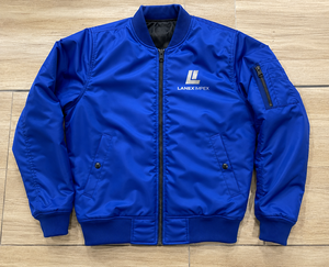 Blouson Bomber Bleu Premium pour Hommes, Logo Personnalisé, Fabricant OEM, Blouson de Vol Léger avec Tissu Durable pour la Vente en Gros - Product Image 6