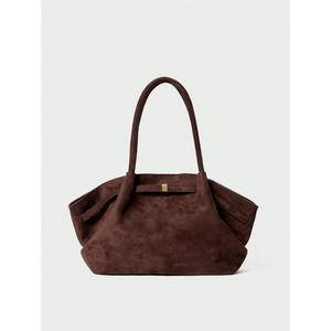 Brown Color Luxury Handbags Fashionable Women's Shopping Purse Custom Branded Handmade Leather <b>Bags</b> For Ladies Accessories - Product Image 5