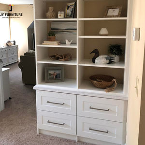 Armoire de chambre autoportante de style européen personnalisée JY Project, en MDF, avec tringle de suspension, placard en bois, Vietnam - Product Image 5