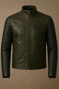 Chaqueta de Cuero para Hombre, OEM ODM, Calidad Premium, Diseño Personalizado, Cómoda, Duradera, Estilo Moderno, Bordado al por Mayor, Resistente al Viento - Product Image 6