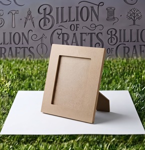 Cadre photo en MDF personnalisable en gros pour projets de bricolage et de décoration intérieure - Product Image 1