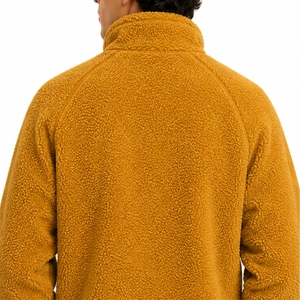 Men's Sherpa <b>Fleece</b> <b>Jacket</b> Full Zip Stand CollarThick Sherpa <b>Lining</b> Casual Winter Wear Soft Cozy Premium Lightweight Comfort Fit - Product Image 4