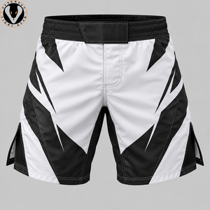 Shorts de MMA modernes avec matériau à séchage rapide, design ergonomique et confort fiable pour les salles de sport et les détaillants de vêtements de sport - Product Image 5