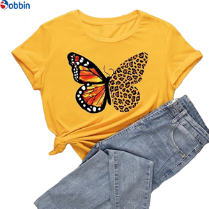 Nueva Camiseta Casual de Alta Calidad para Mujer, Corte Ajustado, Manga Corta, Tendencia de Moda, Color Sólido, Cuello Redondo, Tela Jersey Estampada - Product Image 2