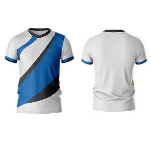 เสื้อรักบี้พิมพ์ลายดิจิตอลแบบซับลิเมชั่นสั่งทำขายส่ง แห้งเร็ว ดีไซน์ใหม่ ผลิตเสื้อรักบี้สำหรับทีม จำหน่ายออนไลน์ - Product Image 1