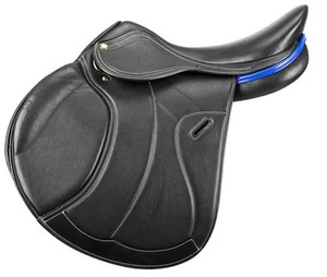 Selle d'équitation anglaise de luxe en cuir de qualité supérieure, équipement équestre pour l'entraînement et la pratique professionnels - Product Image 2