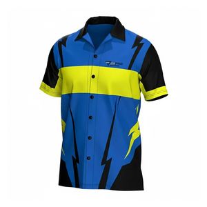 Chemises personnalisées pour équipe de pit stop, chemises de course F1, chemises de sport automobile à manches courtes, respirantes, séchage rapide, fabricant de vêtements de course automobile OEM - Product Image 6