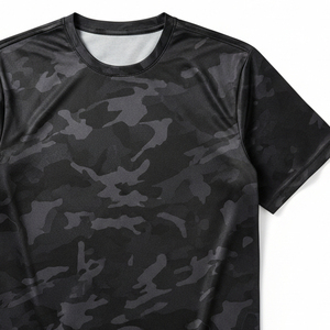 Camiseta Deportiva de Tela Reciclada Sostenible al por Mayor, Camiseta para Correr Ligera y Transpirable, Ropa Deportiva Personalizada para Hombre - Product Image 3