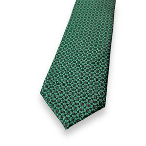 Cravate à pois verts pour homme |   Motif élégant |   Affaires Formelles |   Fête de mariage |   Portez des vêtements de qualité supérieure |   Accessoire de mode - Product Image 2