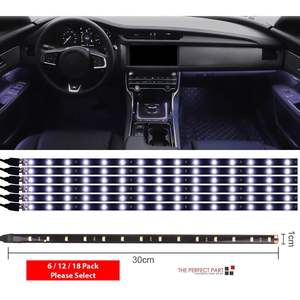 Étanche 12 ''/15 DC 12V Moteur LED Bande Lot Underbody Light pour Voitures et Motos Auto Éclairage Intérieur - Product Image 1