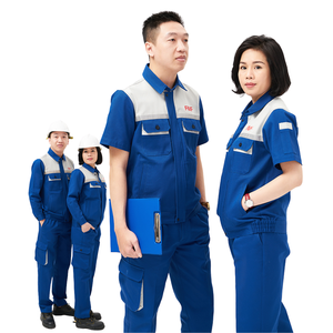 Custom Designed Welding Pants/Shirt Workwear Uniform for Men Women Canvas Fabric Factory Price with OEM/ODM Logo & Custom Design - Product Image 1