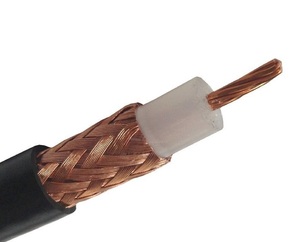 Cable RG 213 de Cobre Trenzado con Blindaje de PVC, Cumple con ROHS - Product Image 5