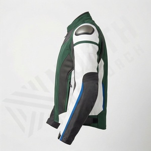 Chaqueta de Motociclista de Cuero Genuino para Hombre de la Mejor Calidad, Nueva Colección de Invierno, Chaquetas de Motocicleta con Protecciones Desmontables Personalizadas - Product Image 3