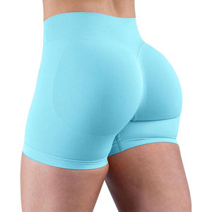 Women's Fitness Shorts Booty Scrunch Design High Waist Seamless Gym Leggings Yoga Workout Training Activewear - Product Image 4