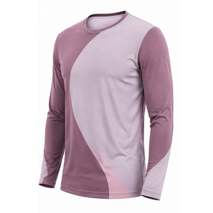 T-shirt de sport extensible doux à manches longues pour hommes – Vêtements de sport personnalisés pour la gym, le fitness, la course et l'entraînement – Vente en gros - Product Image 6