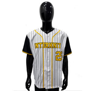 New Arrival Men's Summer Breathable Short Sleeve <b>Baseball</b> Jersey Custom Name Printed 100% Polyester Fabric Best Price - Product Image 1