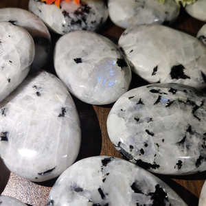 Pierre de lune arc-en-ciel, naturelle, en cristal de palmier minéral, matériaux minéraux, vente en gros - Product Image 3