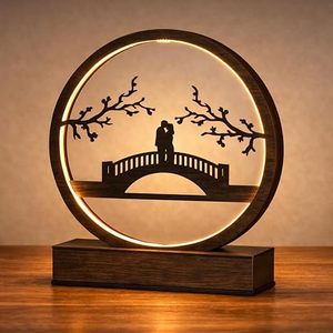 Modern Round LED Table Lamp Iron Art Bird <b>Branch</b> Accent <b>Light</b> Warm Glow Tabletop for Bedroom Living Room Home Decor - Product Image 5