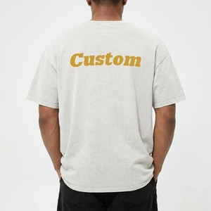 Camiseta Blanca Personalizada con Gráficos para Hombre, Corte Holgado, Algodón Suave, Estilo Urbano, Informal, Verano - Product Image 6