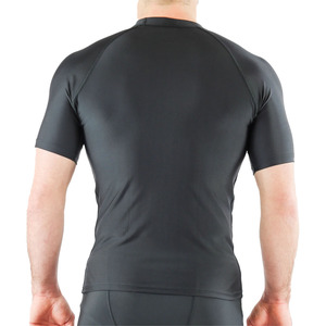 โรงงานขายตรงราคาถูก รับออกแบบโลโก้ เสื้อยืดออกกำลังกาย โยคะ ฟิตเนส ระบายอากาศได้ดี สกรีนลายตามสั่ง แขนยาว คอกลม สำหรับผู้ชาย - Product Image 3