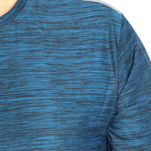 Camiseta Deportiva de Manga Corta para Hombre, Cuello Redondo, Secado Rápido, Color Azul, Corte Regular, Tejido de Punto, Ropa Deportiva, Nuevo Modelo de Buen Proveedor - Product Image 6