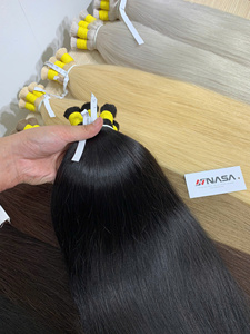 Extensiones de Cabello Virgen al Por Mayor, 100% Cabello Vietnamita, Calidad Premium, Color Marrón, Precio de Fábrica, Ondulado Natural, Micro-Link, 200 Gramos - Product Image 6