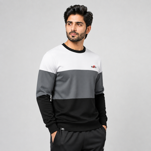 Sweat-shirt de sublimation pour hommes, conçu pour l'entraînement sportif, les tenues décontractées et le confort quotidien, impression personnalisée, collection 2026 - Product Image 3