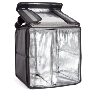 กระเป๋าเป้สะพายหลังกันน้ำขนาดใหญ่สำหรับส่งอาหาร พิซซ่า หรือของชำ เหมาะสำหรับ Eats, Doordash, Postmates - Product Image 5